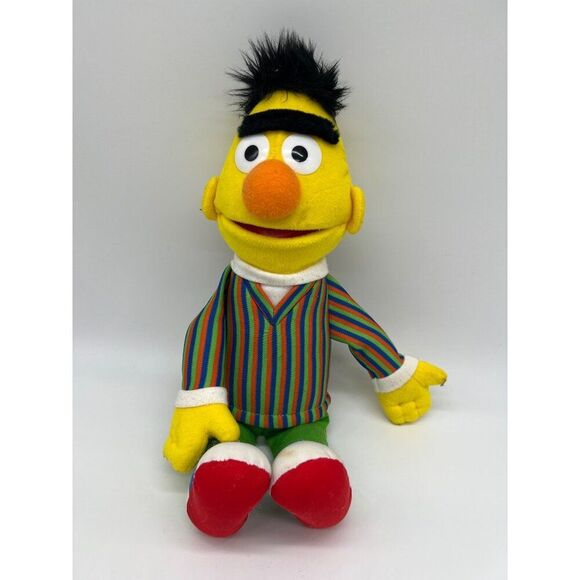 Fisher Price Sesame Street ‘BERT’ Plush / Stuffed Toy - Picture 1 of 4